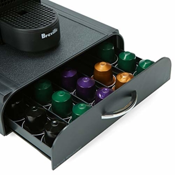 Mind Reader 'Anchor' für 50 Nespresso Kapseln, Black Kaffee Pod Storage Schublade  - 6