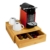 SoBuy® FRG70-N Kaffeekapsel Box Kapselhalter für Kapseln,Teebeutel Kapselständer Monitorständer Monitorerhöhung Bambus BHT ca.: 30x9,5x31cm - 1