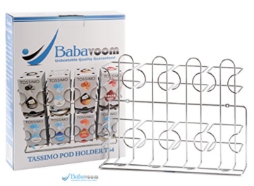 Tassimo Kapselhalter für 64 Kapseln | montierbar oder freistehend | von unübertrefflicher Qualität | Babavoom® T64 - 3