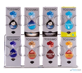 Tassimo Kapselhalter für 64 Kapseln | montierbar oder freistehend | von unübertrefflicher Qualität | Babavoom® T64 - 1