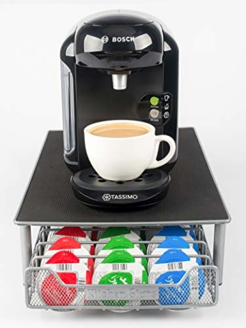 Tassimo Kapselhalter & Rack Schublade (60 Schublade) – Speichert bis zu 60 tassimmo Kaffee POD T-Disc passend von Küche Sterne - 3