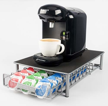 Tassimo Kapselhalter & Rack Schublade (60 Schublade) – Speichert bis zu 60 tassimmo Kaffee POD T-Disc passend von Küche Sterne - 1