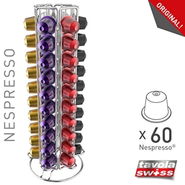 Tavolaswiss VISTA-60 EASY Kapselspender für 60 Nespresso Kapseln - 1
