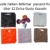 Kapselhalter für 12 Kapseln passend für Dolce Gusto Kapseln und weiteren Produkten grau weiß in Design Knitterbox sieht aus wie Papiertüte - 2