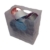 Kapselhalter für 12 Kapseln passend für Dolce Gusto Kapseln und weiteren Produkten grau weiß in Design Knitterbox sieht aus wie Papiertüte - 1