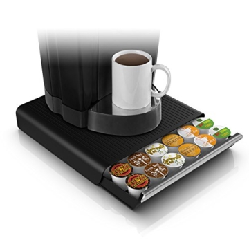 Mind Reader 'Hero' für 36 Dolce Gusto / Keurig K-Cup / Verismo / CBTL Kapseln, Black Kaffee Pod Storage Schublade - 1