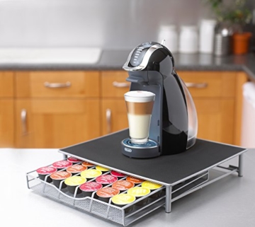 Neo Kaffeemaschine Ständer & Kapseldose Aufbewahrung Halter Schublade Nespresso Dolce Gusto - 2