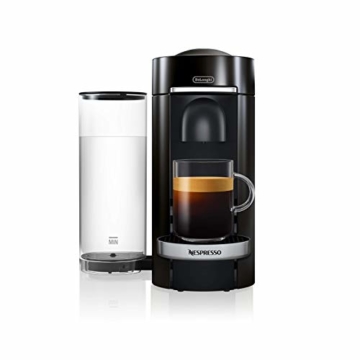 De'Longhi Nespresso Vertuo Plus | ENV 155.B Kaffeekapselmaschine | Eine Kaffeemaschine, 5 Tassengrößen | Inkl. Willkommenspaket mit 12 Kapseln | 1,7 L | Schwarz - 3