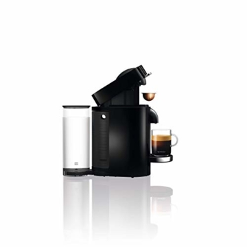 De'Longhi Nespresso Vertuo Plus | ENV 155.B Kaffeekapselmaschine | Eine Kaffeemaschine, 5 Tassengrößen | Inkl. Willkommenspaket mit 12 Kapseln | 1,7 L | Schwarz - 4