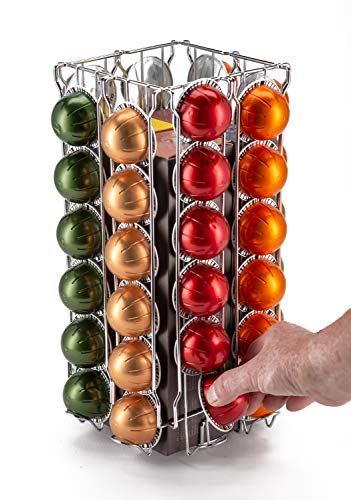 Nespresso Vertuo Pod Halter für bis zu 80 Kaffeepads auf drehbarem Sockel V80 - 2