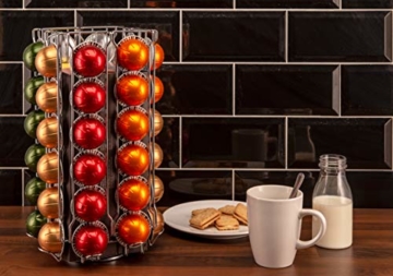 Nespresso Vertuo Pod Halter für bis zu 80 Kaffeepads auf drehbarem Sockel V80 - 4